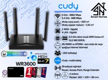 Cudy BE3600 Gigabit Wi-Fi 7 Router WR3600