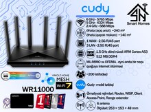 Cudy BE11000 2.5G Tri-Band Mesh Wi-Fi 7 Router WR11000