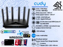 Cudy BE6500 2.5G Wi-Fi 7 Router WR6500H