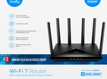 Wi-Fi 7 dəstəkli Gigabit Router Cudy WR6500H