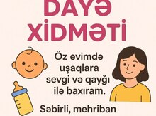 Dayə-tərbiyəçi işi axtarıram