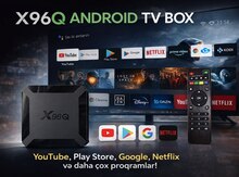 TV box X96Q 8RAM 64GB 2026 yeni model 4K 