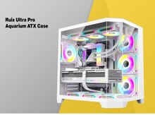Gaming Case "Ruix Ultra OV303 Aquarium ATX White
