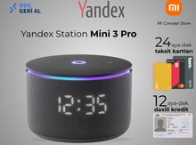 Ağıllı dinamik Yandex Station Mini 3 Pro Black