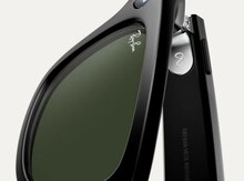 RayBan Meta Shiny Black Green Glases Gen 2