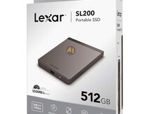 External SSD Lexar 1TB Portable External SSD 550mb/s SL200