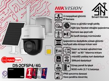 Hikvision günəş paneli ilə 4G videomüşahidə kamerası DS-2CFSP4/4G