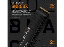 WD Black SN850X 2TB Heatsink NVMe SSD