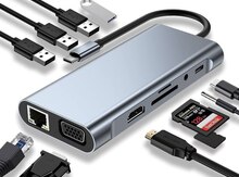 Type-C hub adapter 11 in 1