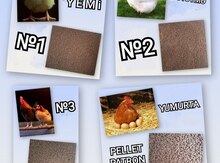 Yüksək proteinli Pellet yem