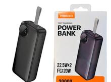Xarici akkumulyator Recci RPB-P50 22.5W 30000 mAh
