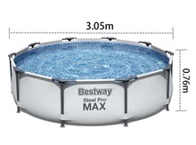 Karkaslı hovuz Bestway 56406 (305x76sm)