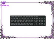 Naqilsiz Klaviatura "2E KS260 Wireless Black"