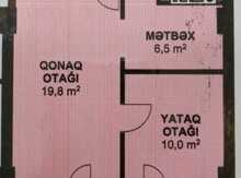 2-otaqlı yeni tikili, Xırdalan ş., 60.5 m²