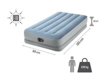 Hava döşəyi İntex 64157 99x191x36sm USB