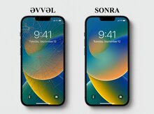 Apple iPhone ekran şüşələrinin dəyişimi