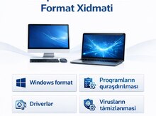 Kompüter və noutbuk formatı xidməti
