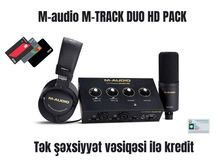 Səs kartı dəsti M-audio MTRACKDUOHDPACK
