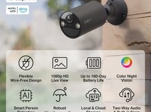 TP-Link Tapo C403 2mp Battery-Powered Wire-Free Indoor/Outdoor Security Camera