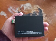 20km Single-Mode SFP Modul + Media converter