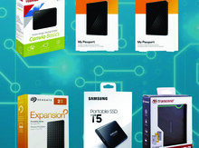 HDD External WD, Toshiba, Seagate