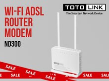 Wi-Fi ADSL Modem Router TOTOLINK ND300