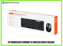 Bluetooth & Wireless Keyboard + Mouse 2E MK430