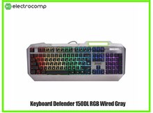 Gaming keyboard Defender 150DL RGB Wired Gray