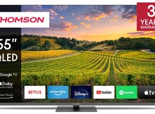 Televizor 55" Thomson QLED 4K 60Hz Smart Google TV Black