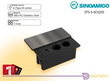 Sinoamigo masa üçün sürüşən qapaqlı elektrik çıxış bloku
