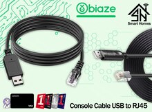 BIAZE Console cable USB to RJ45 1.8m, black