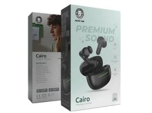 Green Lion Cairo Wireless Earbuds black