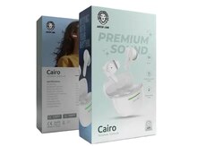 Green Lion Cairo Wireless Earbuds white