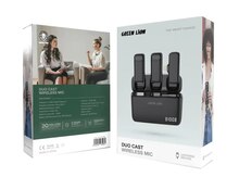 Green Lion Duo Cast Wireless Mic - Black 