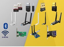 Wi-Fi, bluetooth və Pci Express adapterləri