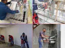 Beton kəsmə və deşmə xidmətləri 