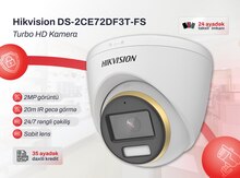 Rəngli kamera Hikvision DS-2CE72DF3T-FS