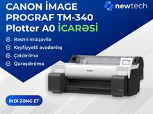 Plotter Canon imagePROGRAF TM-340 A0 icarəsi