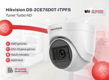 Daxili mikrofonlu kamera Hikvision DS-2CE76D0T-ITPFS