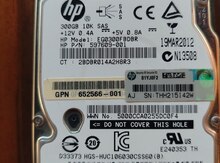 SSD HP 300GB  10K RPM  