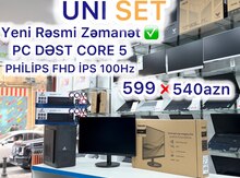 Masaüstü dəst 100Hz i5 