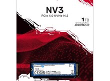 SSD Yığıcı Kingston 1000G NV3 M.2 2280 NVMe SSD (SNV3S/1000G)