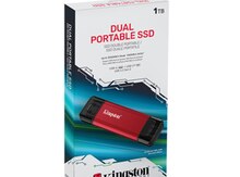 SSD Yığıcı 1TB Dual USB-A/C Portable SSD, Up to 1050MB/s USB 3.2 Gen 2 (SPSD/1TB)