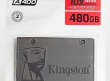 SSD yığıcı Kingston A400 480GB SATA3 2.5 SSD (SA400S37/480G)