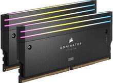 Operativ yaddaş "Corsair Dominator Titanium RGB DDR5 48GB 2x24GB 6400MHz"