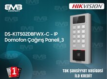 DS-K1T502DBFWX-C IP Domofon Çağırış Paneli 