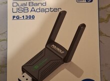 Wi fi adapteri 1300mbps. 2.4 & 5G, usb3