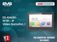 Domofon monitoru DS-KH6351-WTEI IP Video 