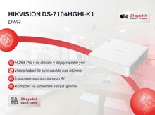 4 kanal DVR videoqeydiyyatçı