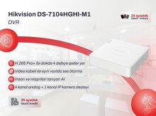 4 Kanal DVR videoqeydiyyatçı